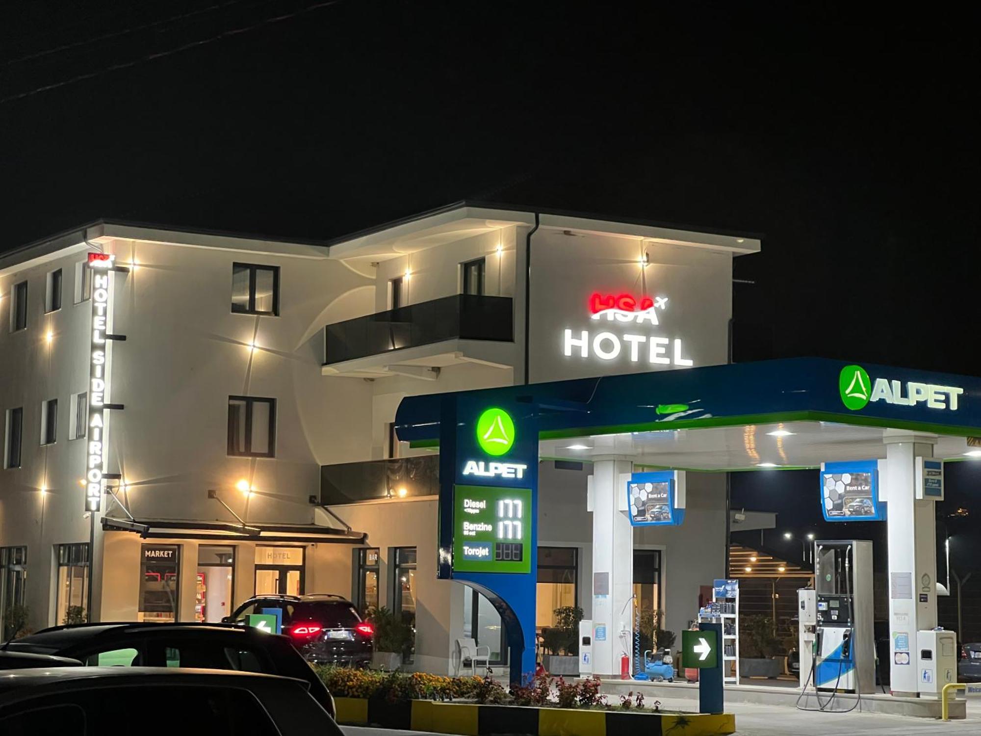 Side Airport Hotel Krujë Zewnętrze zdjęcie